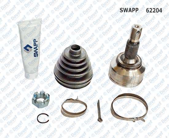 SWAPP 62204 Aks Kafasi Dis P407 1.6 Hdi / 1.8 / 2.0 04> - Scudo 1.6 Mtj   (Dis Freze:28 Ic Freze:34 Conta Capi:58.5 Boy:147.5 Mm)